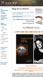 Mobile Screenshot of blog.libreria.fr